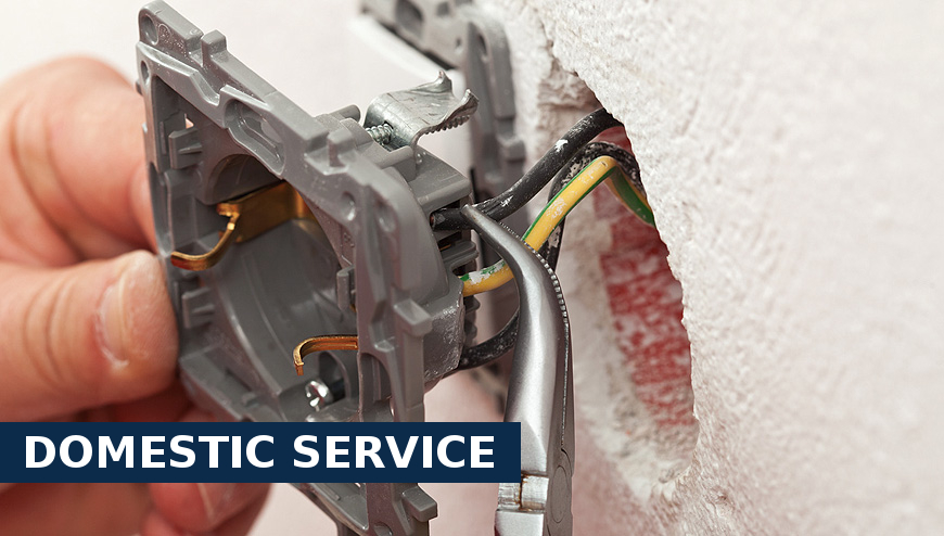 Domestic service electrical services Westcombe Park